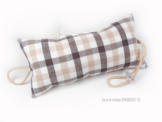 Türstopper kariert natur beige Landhaus Stil von BuntMixxDESIGN